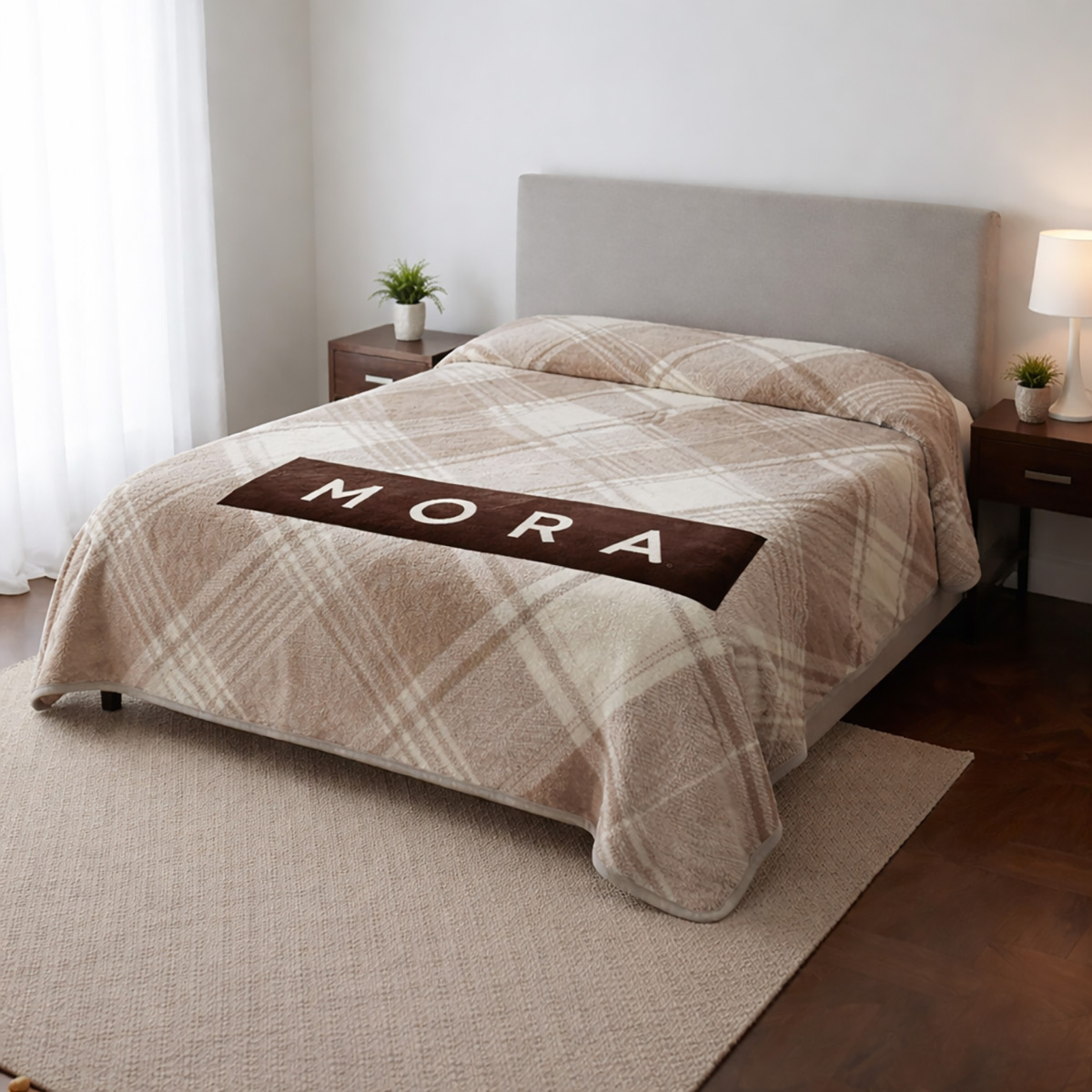 Mora Gold Blanket 220x240cm