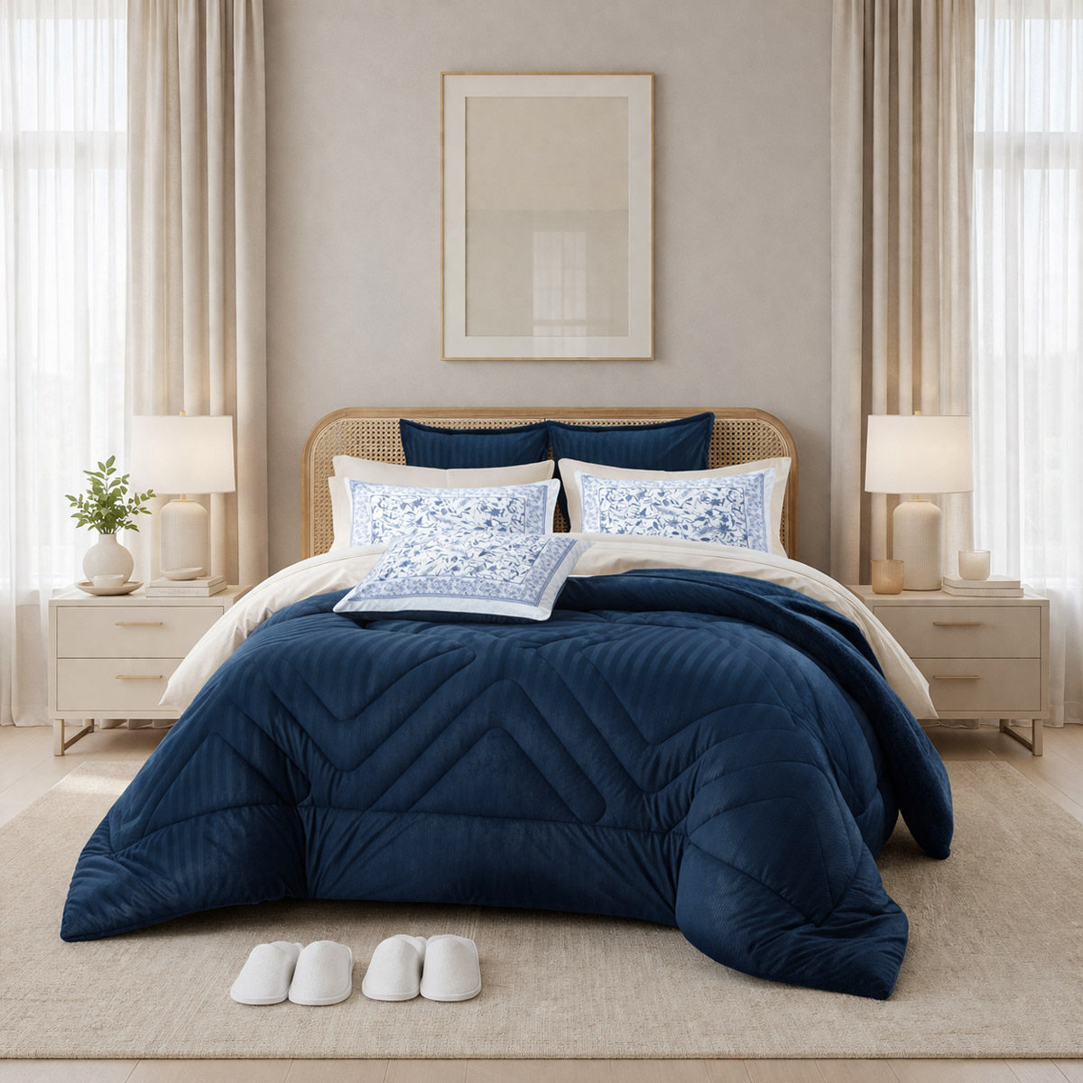Sana Comforter Set 10 Pieces 260x240cm