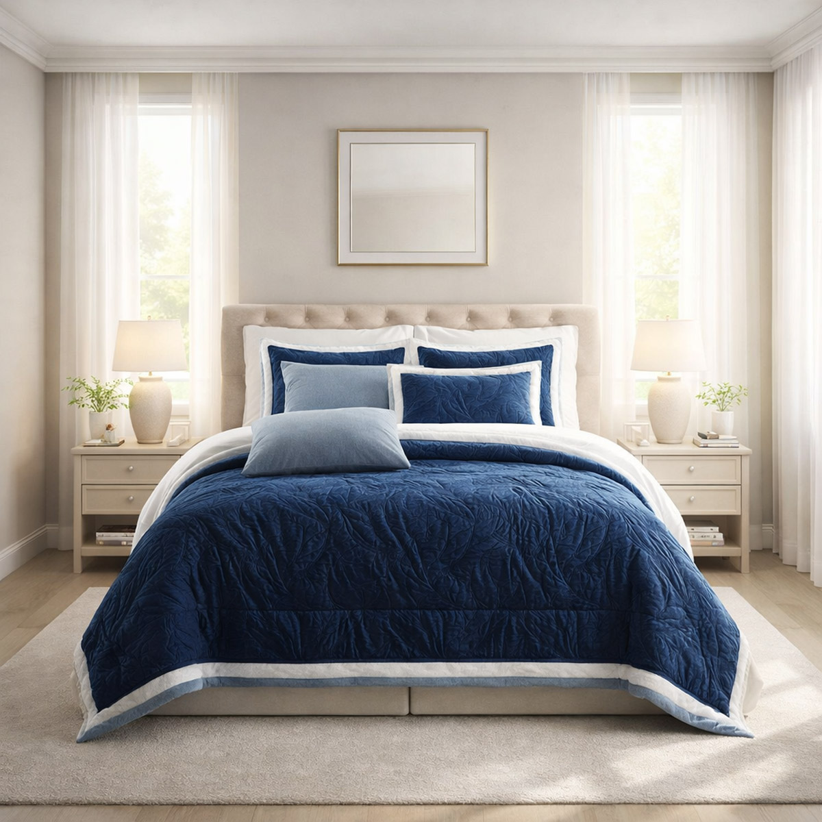 Rewa Comforter Set 7 Pieces 240x260cm | Home Textiles | Bedding | Comforters, Quilts & Duvets Rewa Comforter Set 7 Pieces 240x260cm | Home Textiles | Bedding | Comforters, Quilts & Duvets
