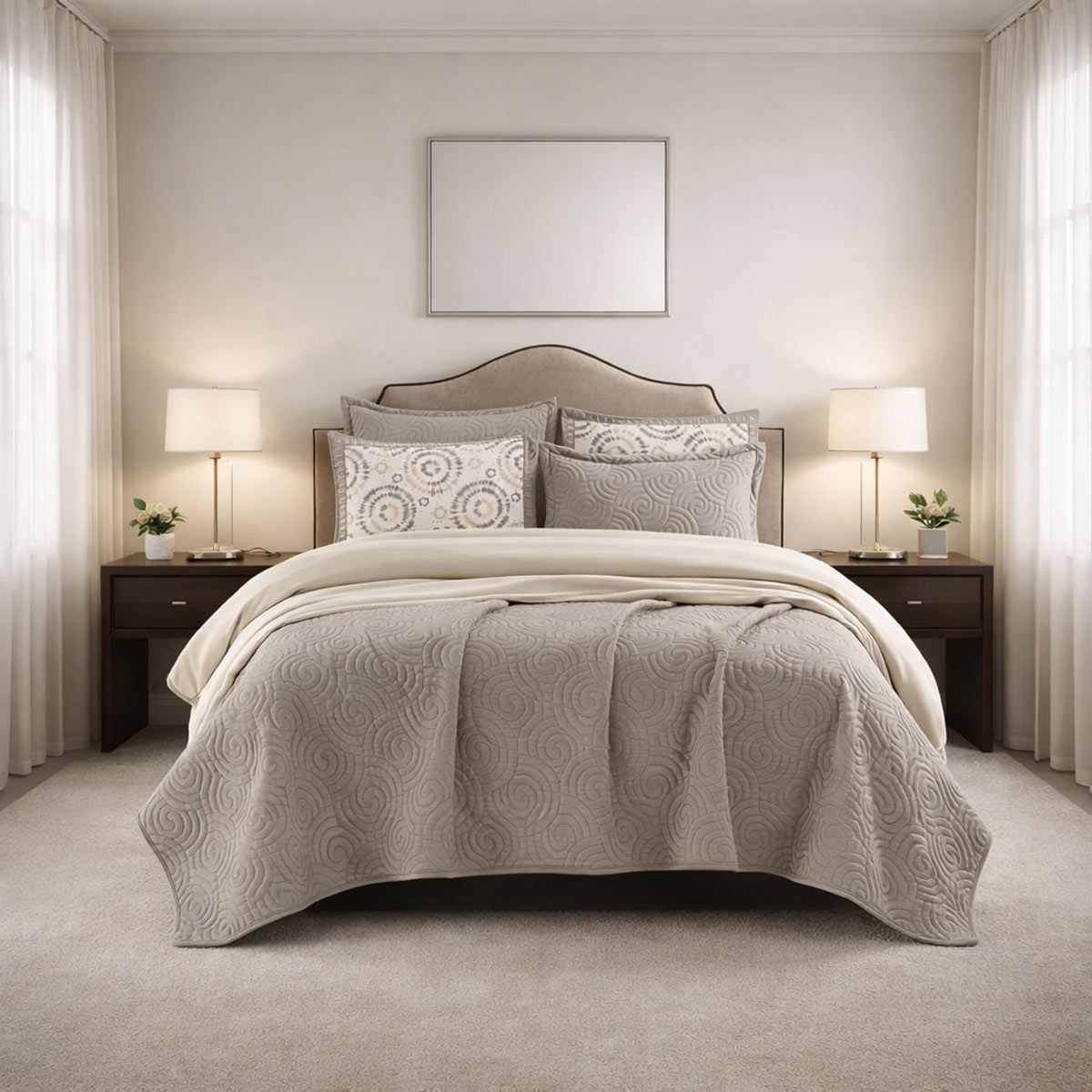 Camille Bedspread Set 6 Pieces 240x260cm