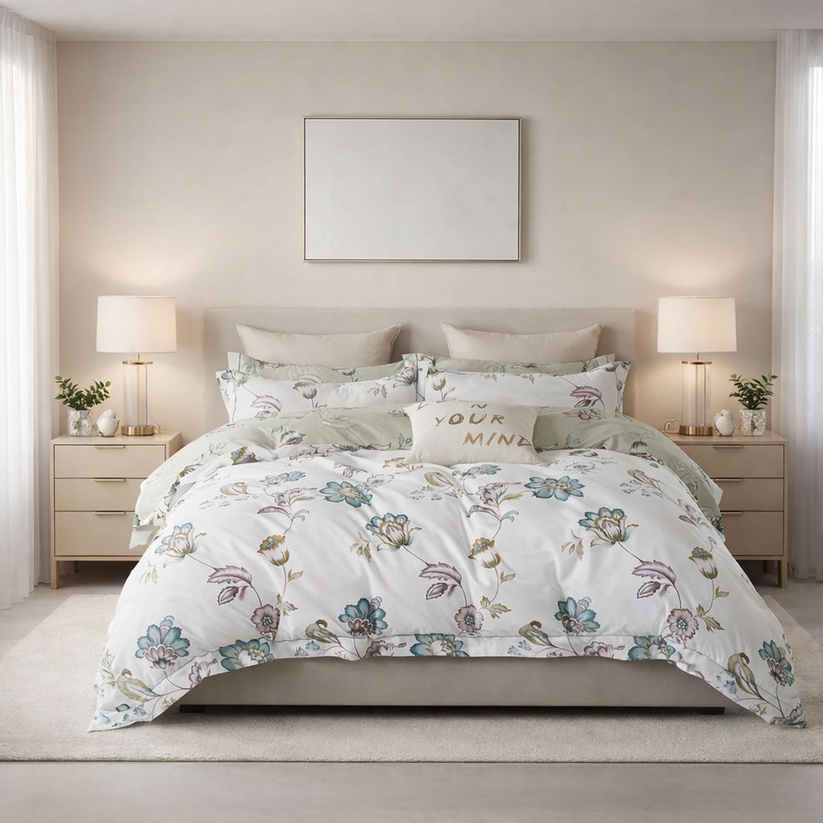 Lerra Single Comforter Set 4 Pieces