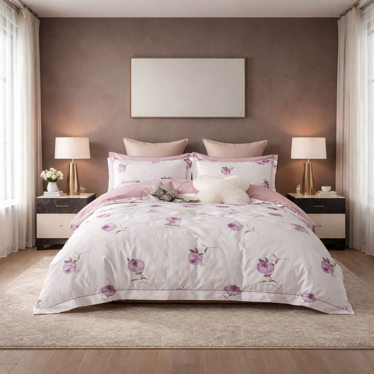 Lerra Comforter Set 6 Pieces 240X260cm