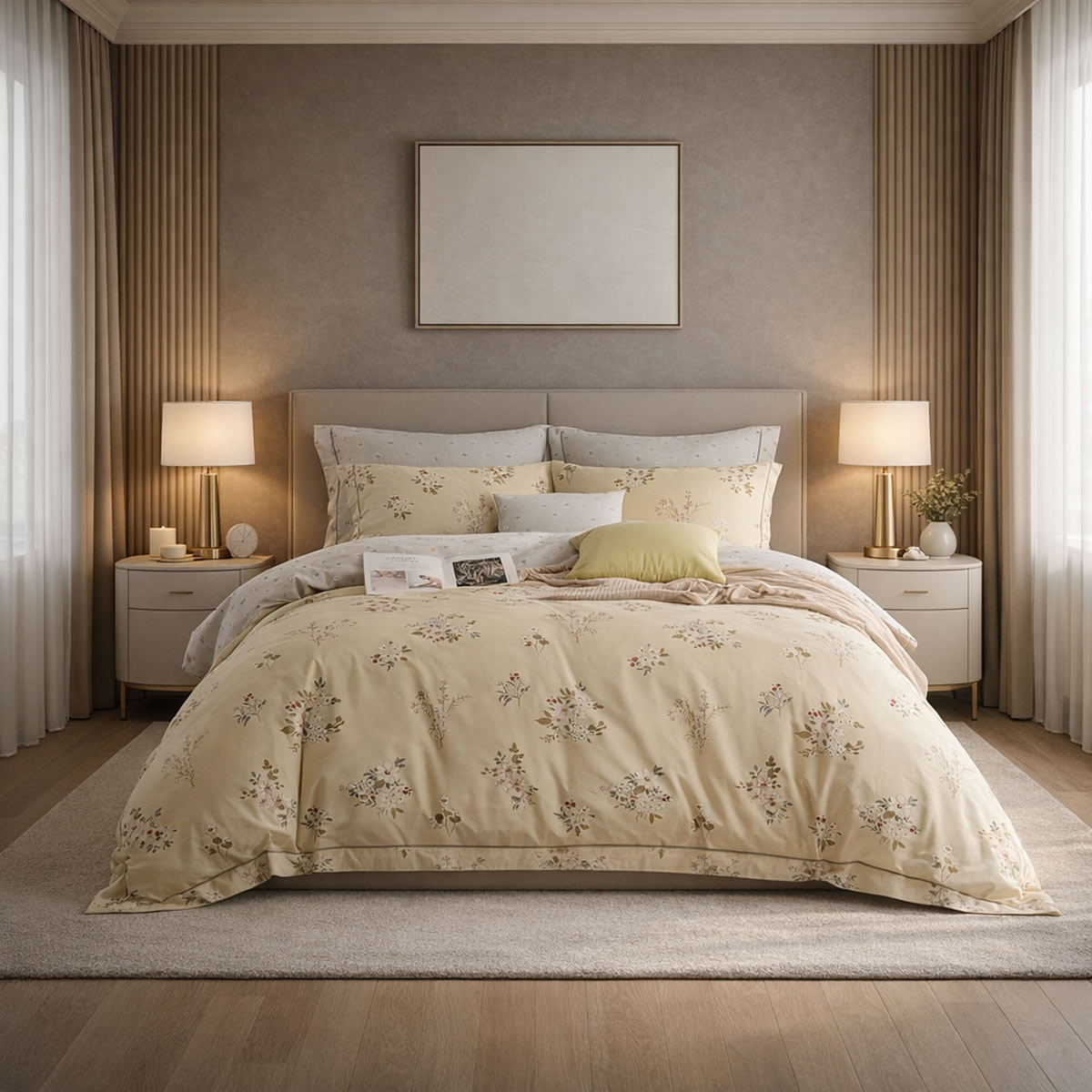 Lerra Comforter Set 6 Pieces 240X260cm