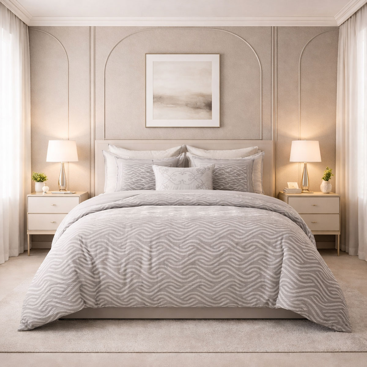 Julitte Comforter Set 8 Pieces 240X260cm | Home Textiles | Bedding | Comforters, Quilts & Duvets Julitte Comforter Set 8 Pieces 240X260cm | Home Textiles | Bedding | Comforters, Quilts & Duvets