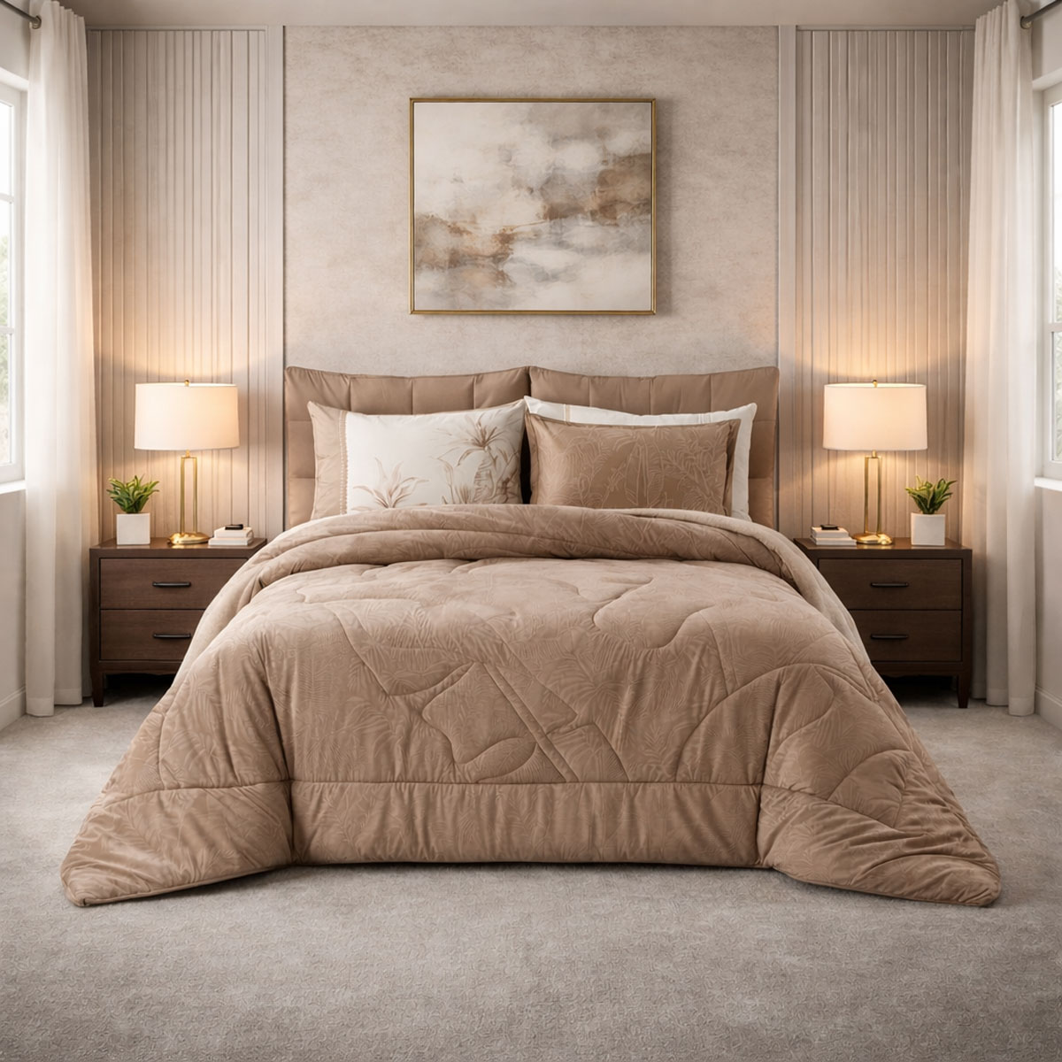 Sana Comforter Set 6 Pieces 170X230cm | Home Textiles | Bedding | Comforters, Quilts & Duvets Sana Comforter Set 6 Pieces 170X230cm | Home Textiles | Bedding | Comforters, Quilts & Duvets