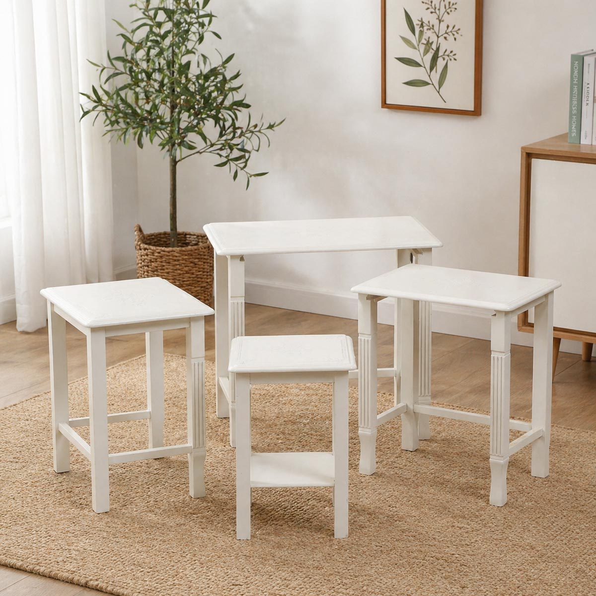 Nesting Table 4 Pieces