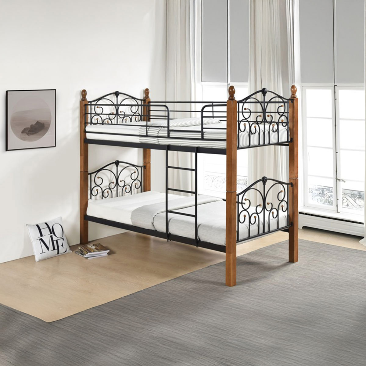Metal Bunk Bed 90x190cm