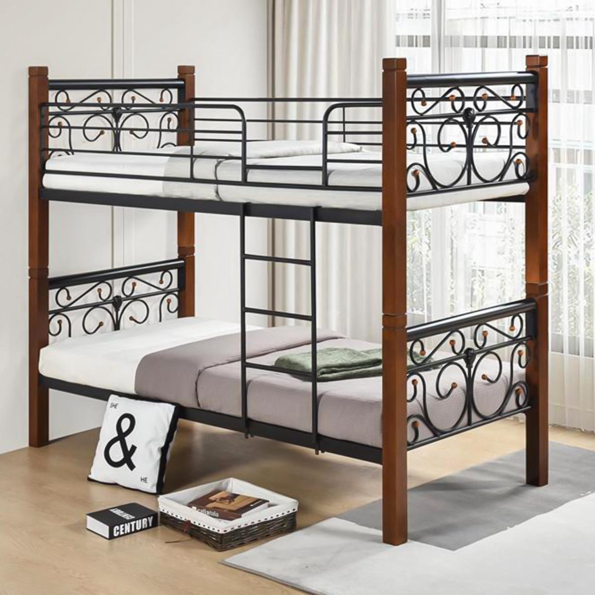 Metal Bunk Bed 90x190cm