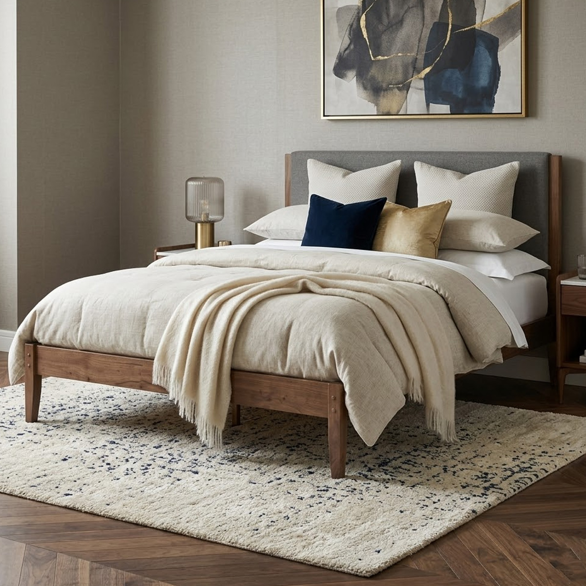 Queen Bed 190x150cm