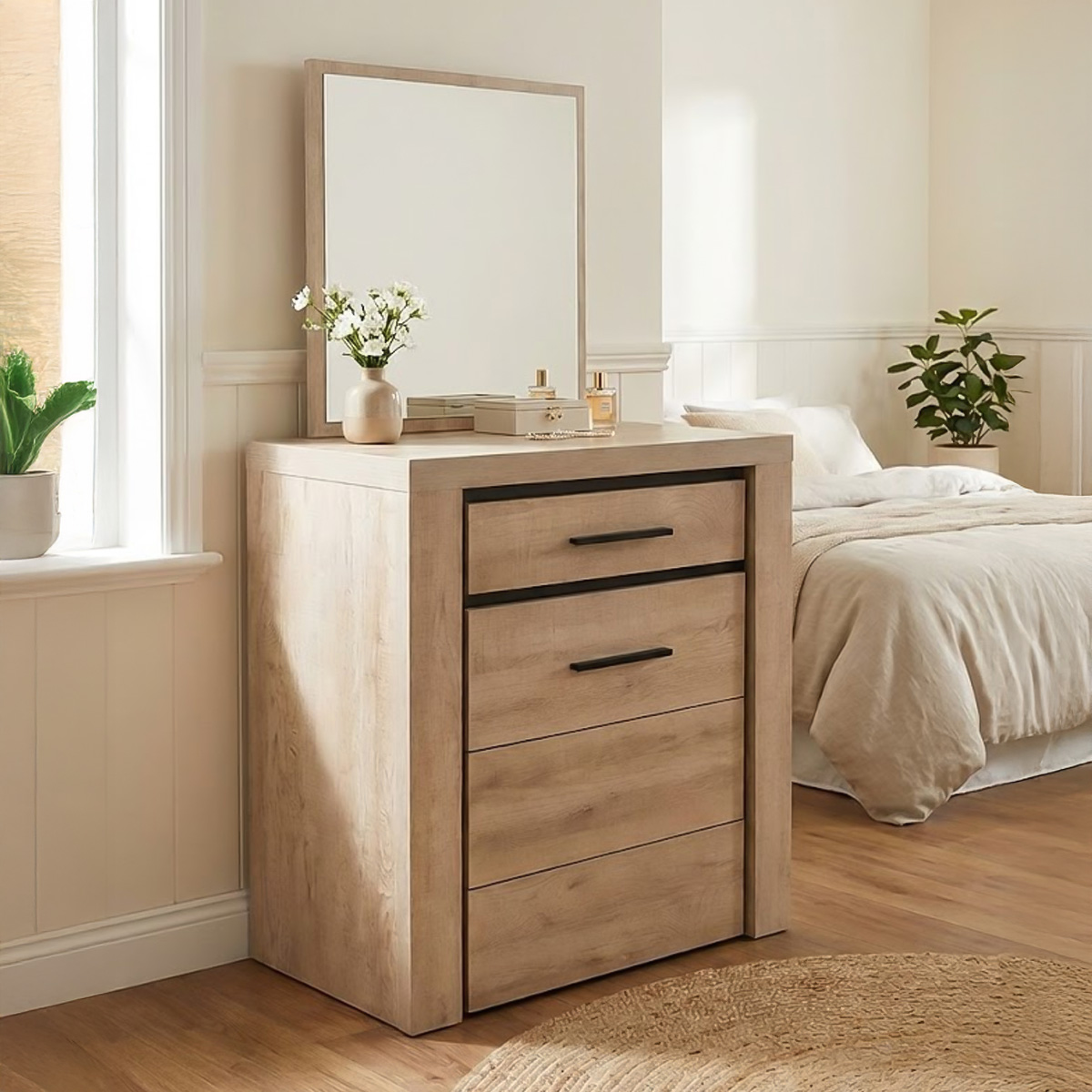Dresser With Mirror