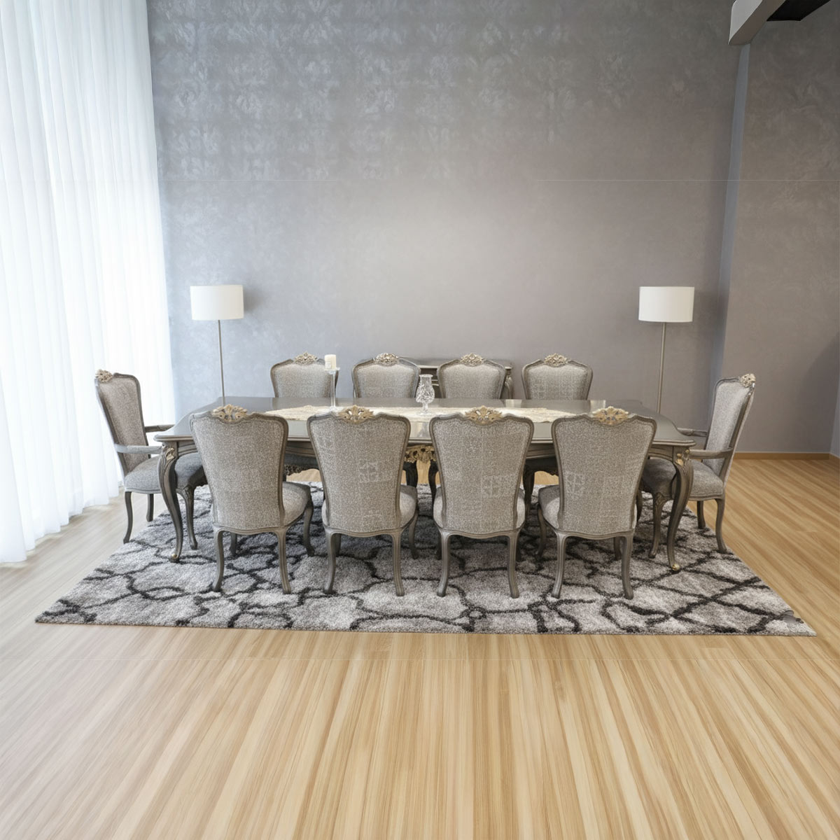 Classic Dining Table Set (1 Table, 10 Chairs) | Furniture | Kitchen & Dining Room | Dining Table Sets Classic Dining Table Set (1 Table, 10 Chairs) | Furniture | Kitchen & Dining Room | Dining Table Sets