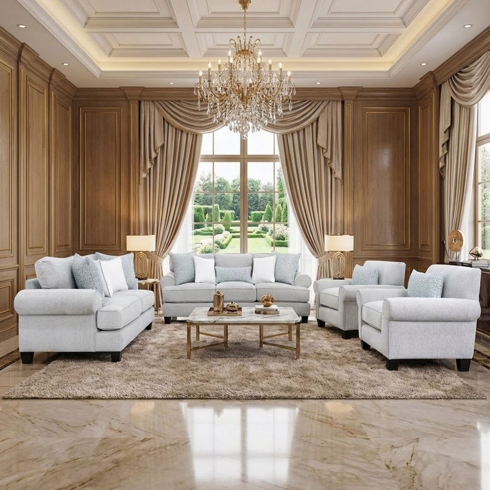 Austin Sofa Set 1x3 Seater 1x2 Seater 2x1 Seater