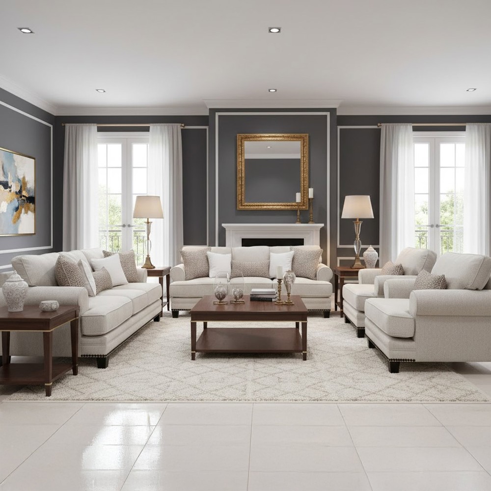 Manhattan Sofa Set 2x3 Seater 2x1 Seater