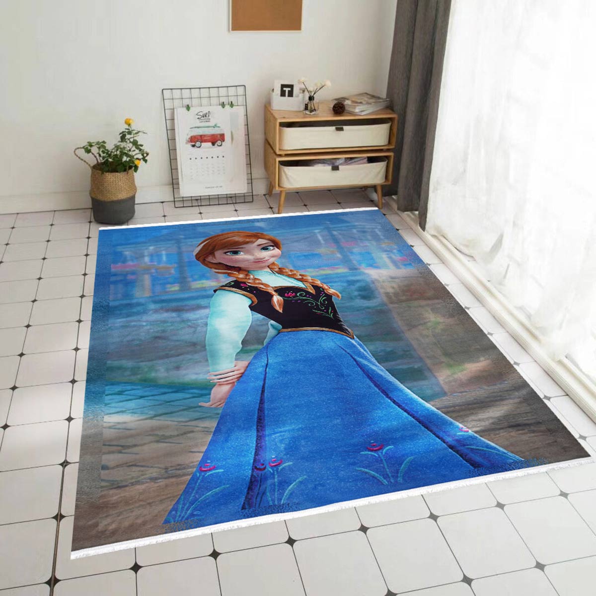 Girl Printed Carpet