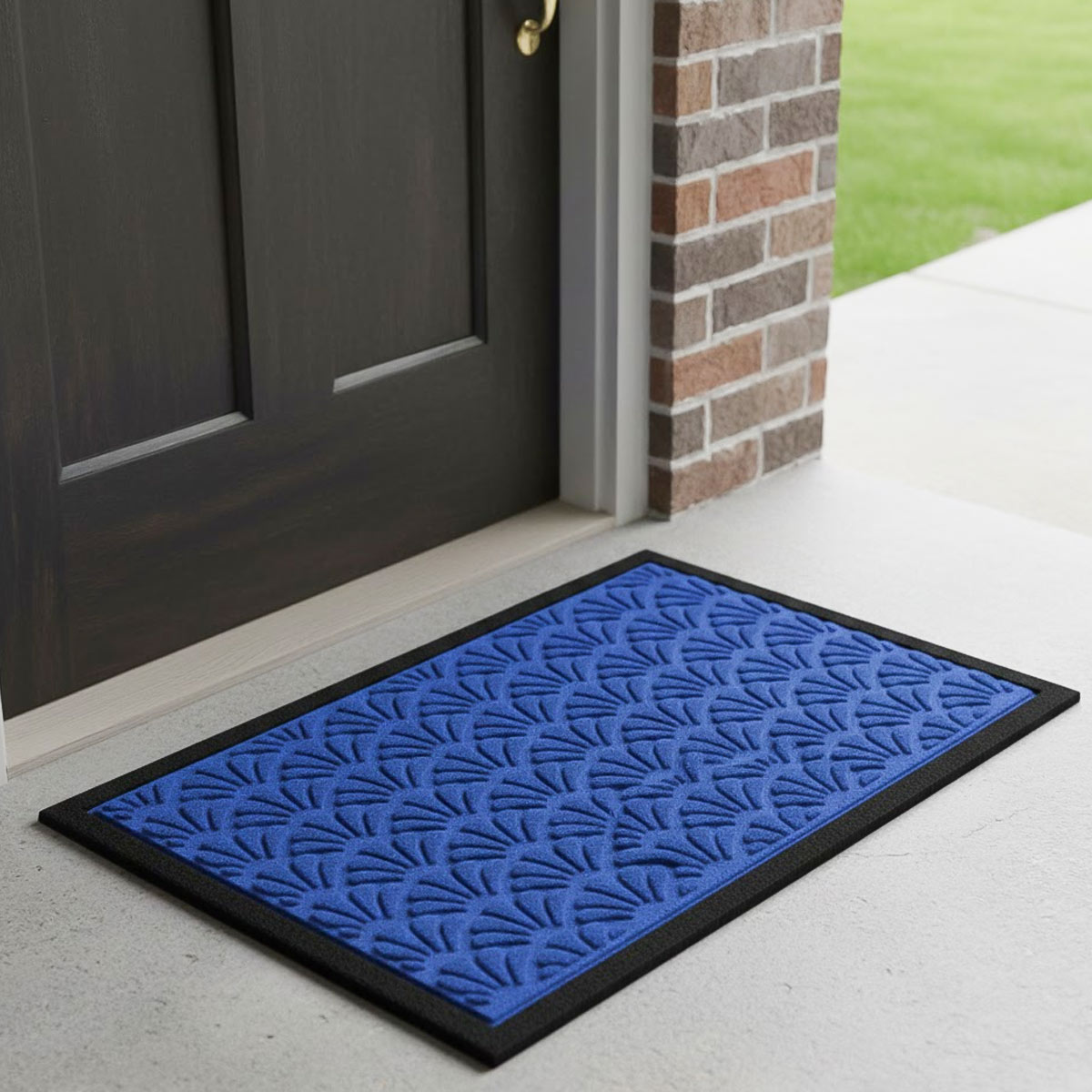 Embossed Polypropylene Door Keeper Mat 45x60cm