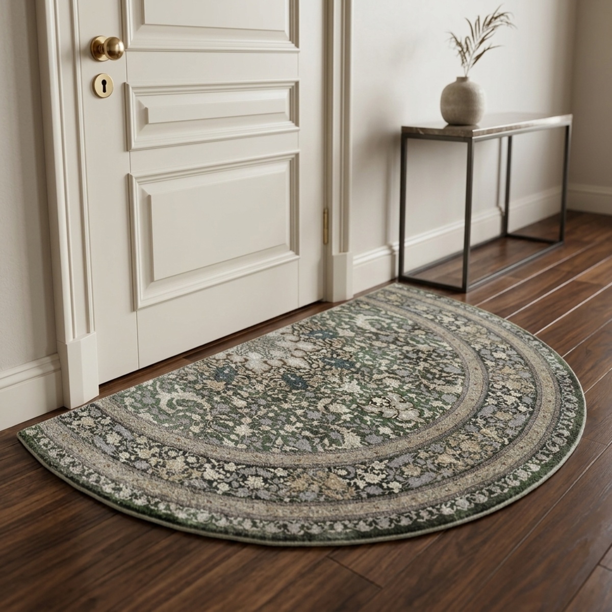 Acrylic Classic Half Round Carpet