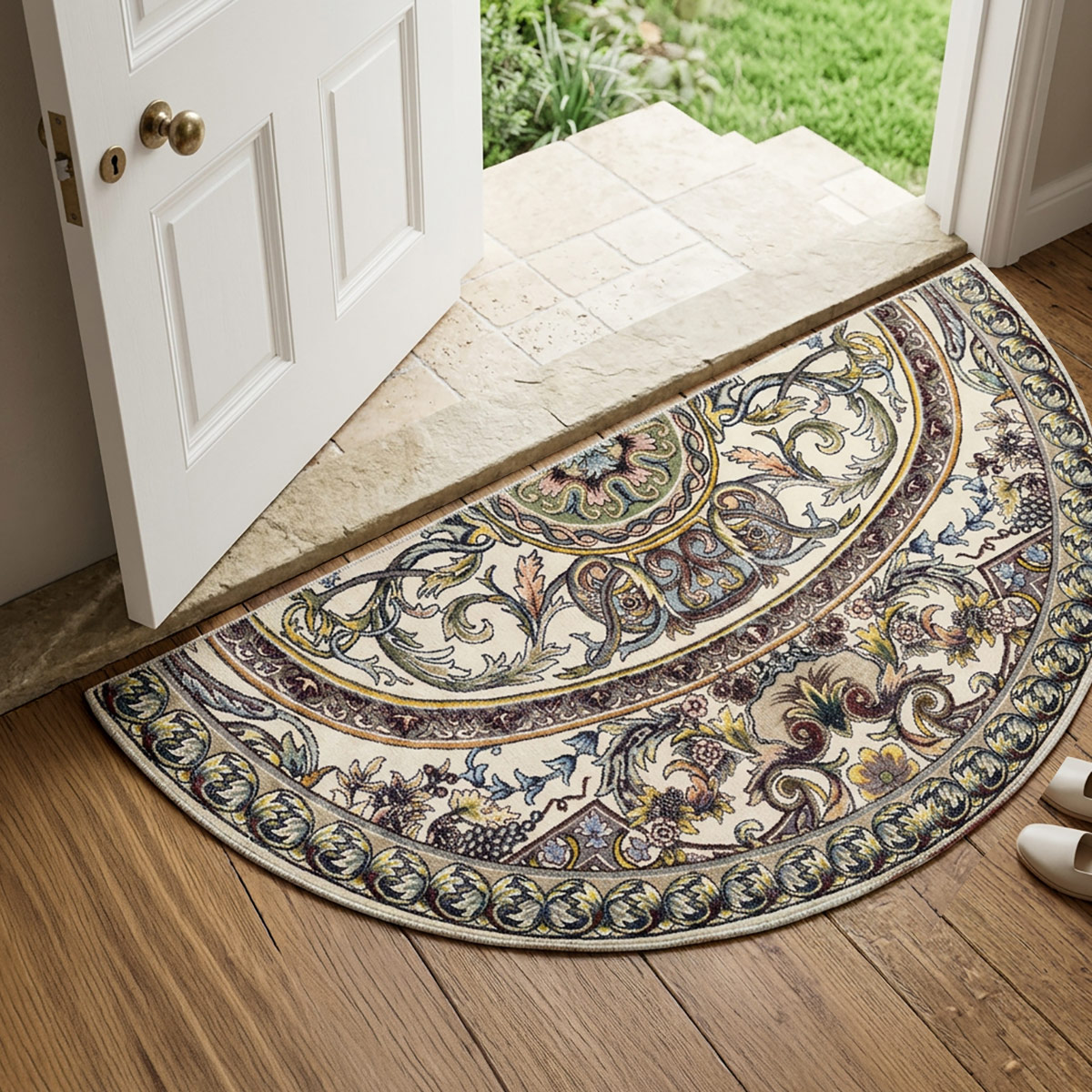Acrylic Half Round Carpet 1200 Reeds