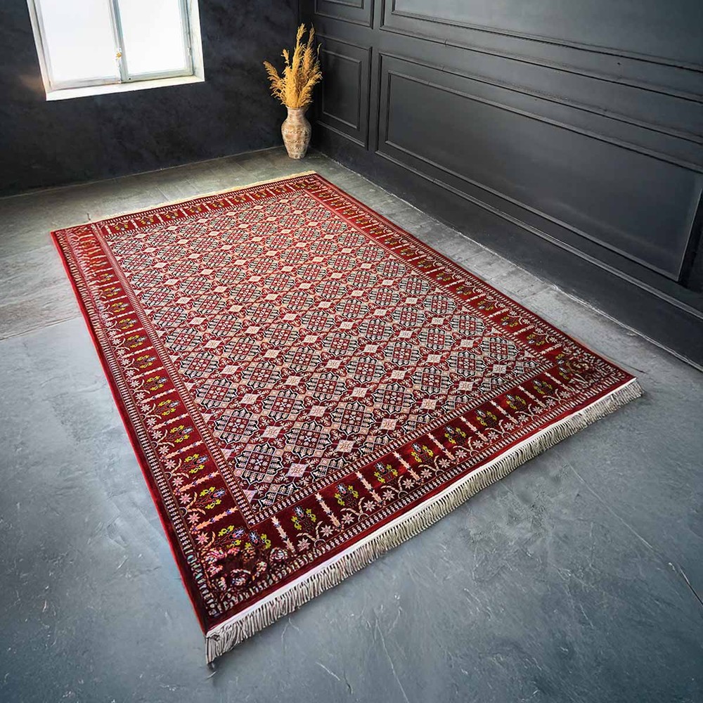 Acrylic 700Reeds Carpet Red