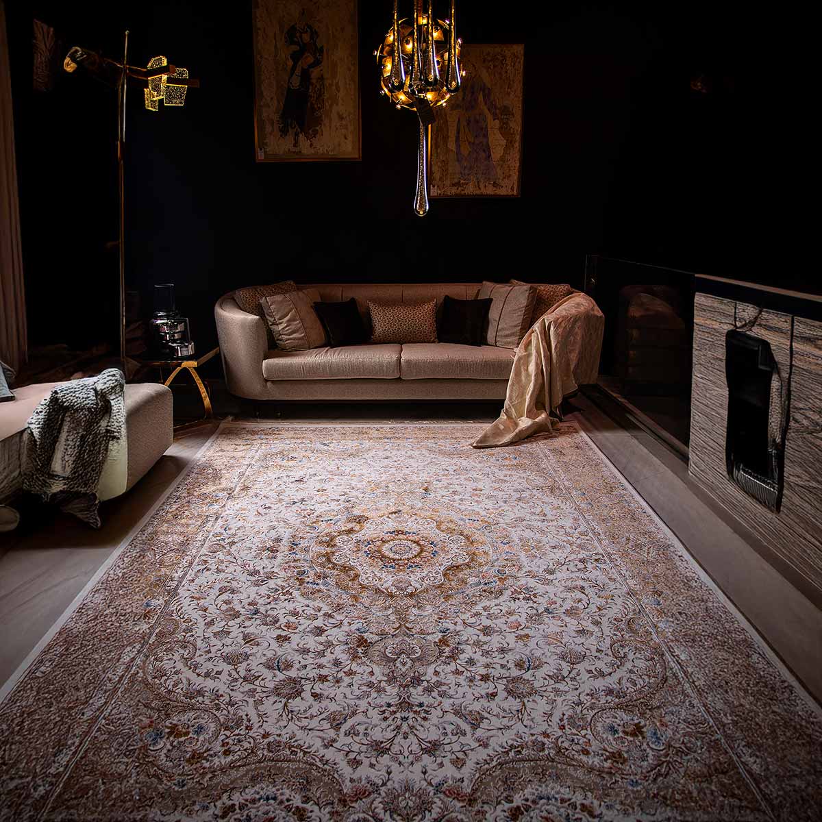 Miras Acrylic Viscose Carpet 250x350cm | Carpets & Rugs | Classic Carpets