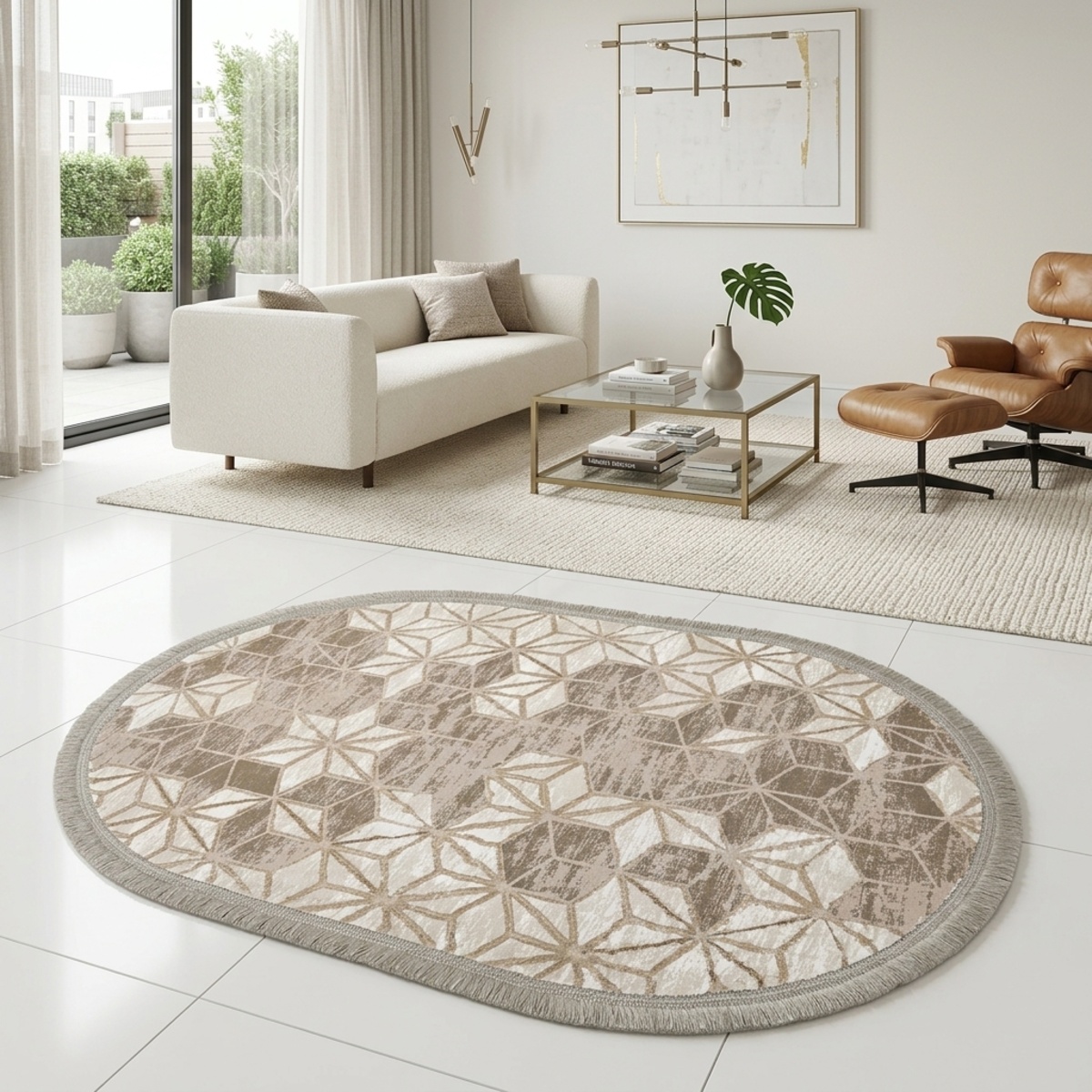 Acrylic Dty Modern Carpet 60x90cm