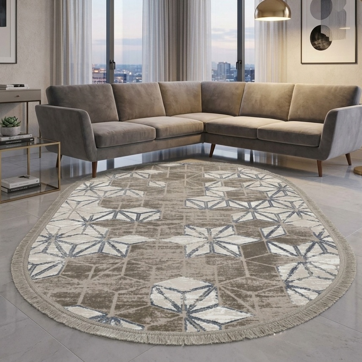 Acrylic Dty Modern Carpet 60x90cm