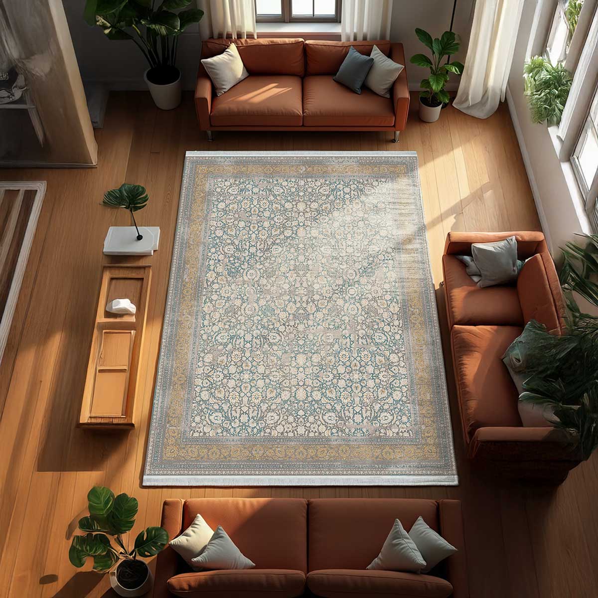 Acrylic Dty 1200Reeds Carpet