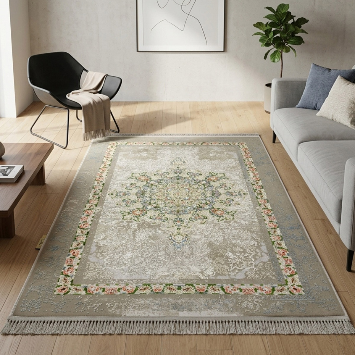 Acrylic Viscous Semi Classic Carpet