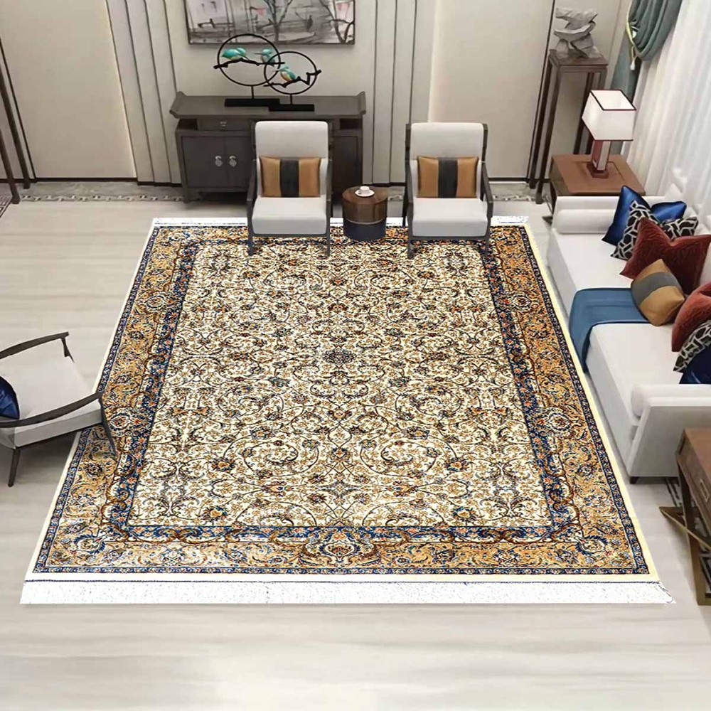 Shah Abbas Silk Carpet