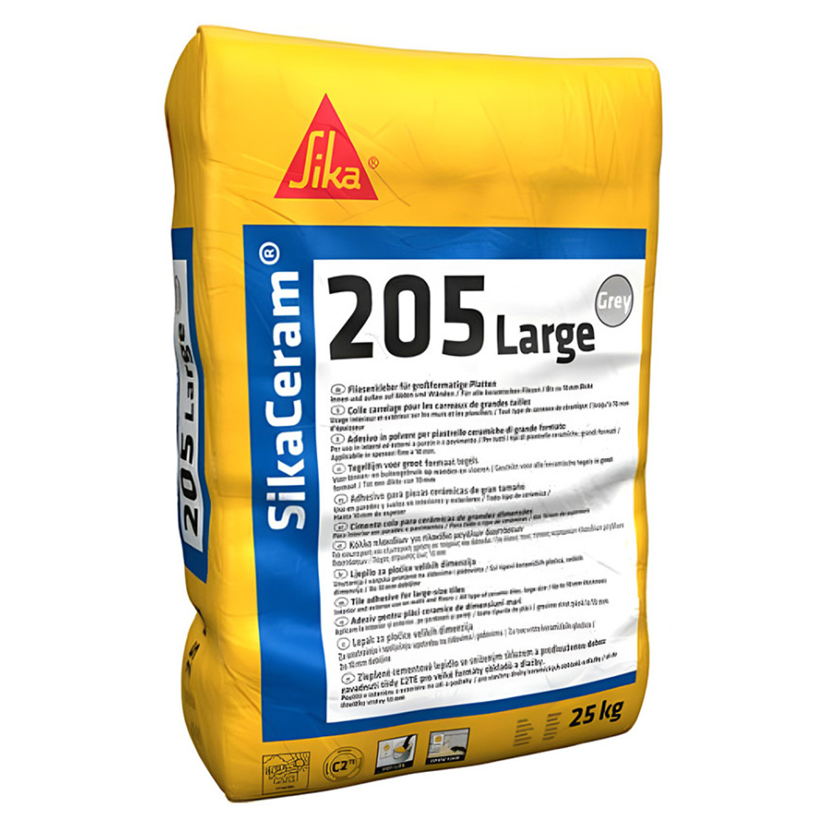 SikaCeram-205 Cementitious Tile Adhesive Grey 25Kg