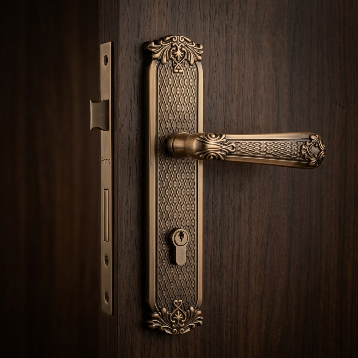 Classic Antique Style Door Lock Set