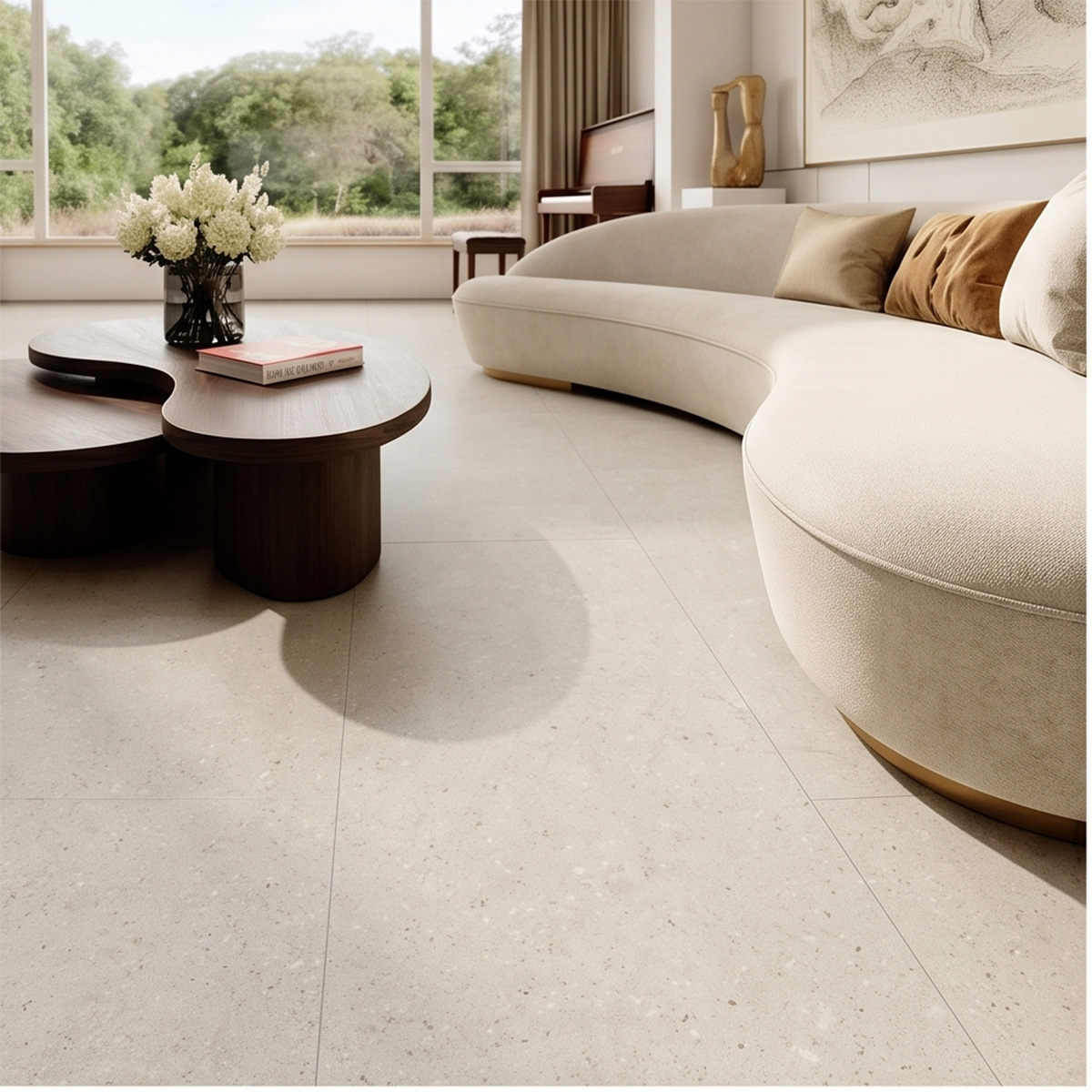 Porceline Tile 60X120cm (3 Pieces And 2.16 Sq.Meter Per Box)