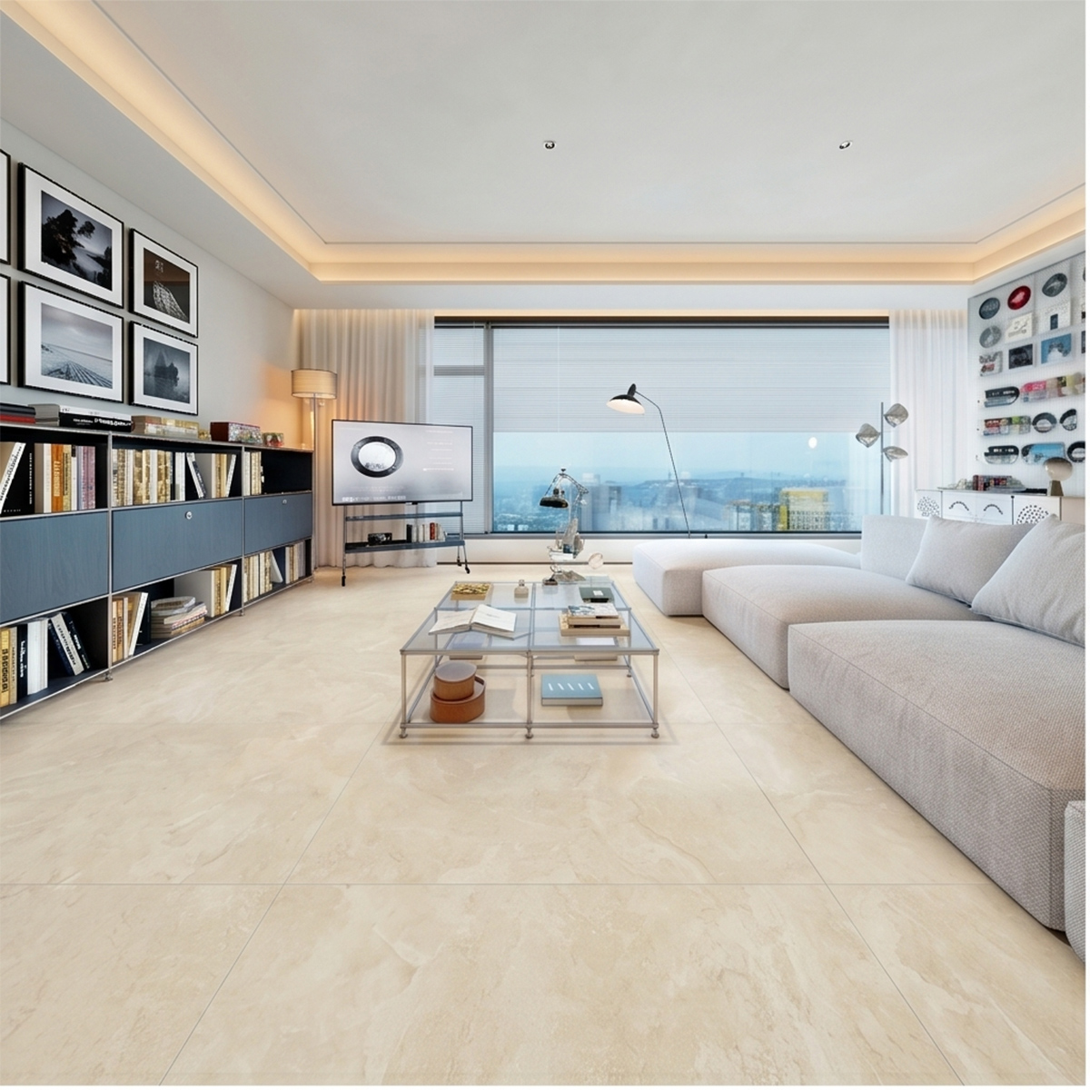 Porceline Tile 60X120cm (3 Pieces And 2.16 Sq.Meter Per Box)