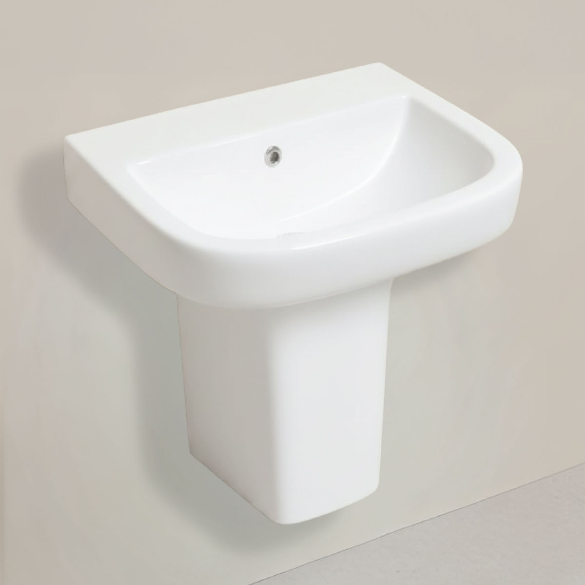 Neo Big Basin With Half Pedestal