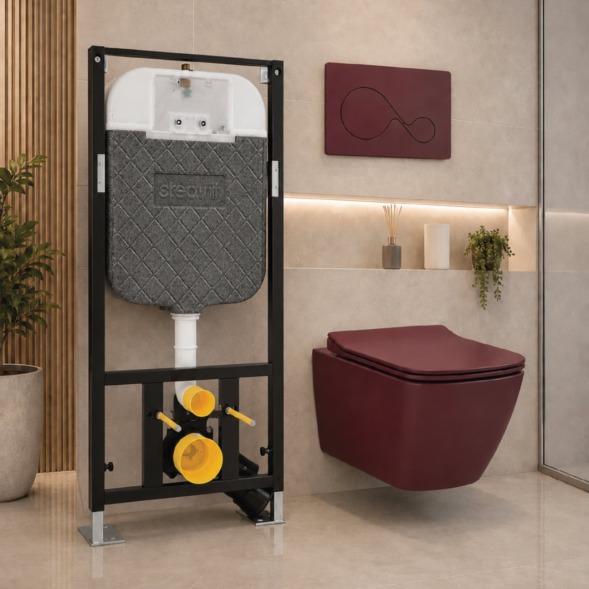 Bathroom Combo Set 3 Pieces