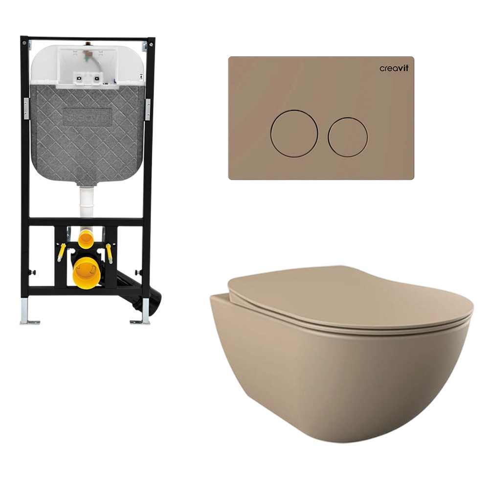 Wall Hung Toilet Combo Set 3 Pieces