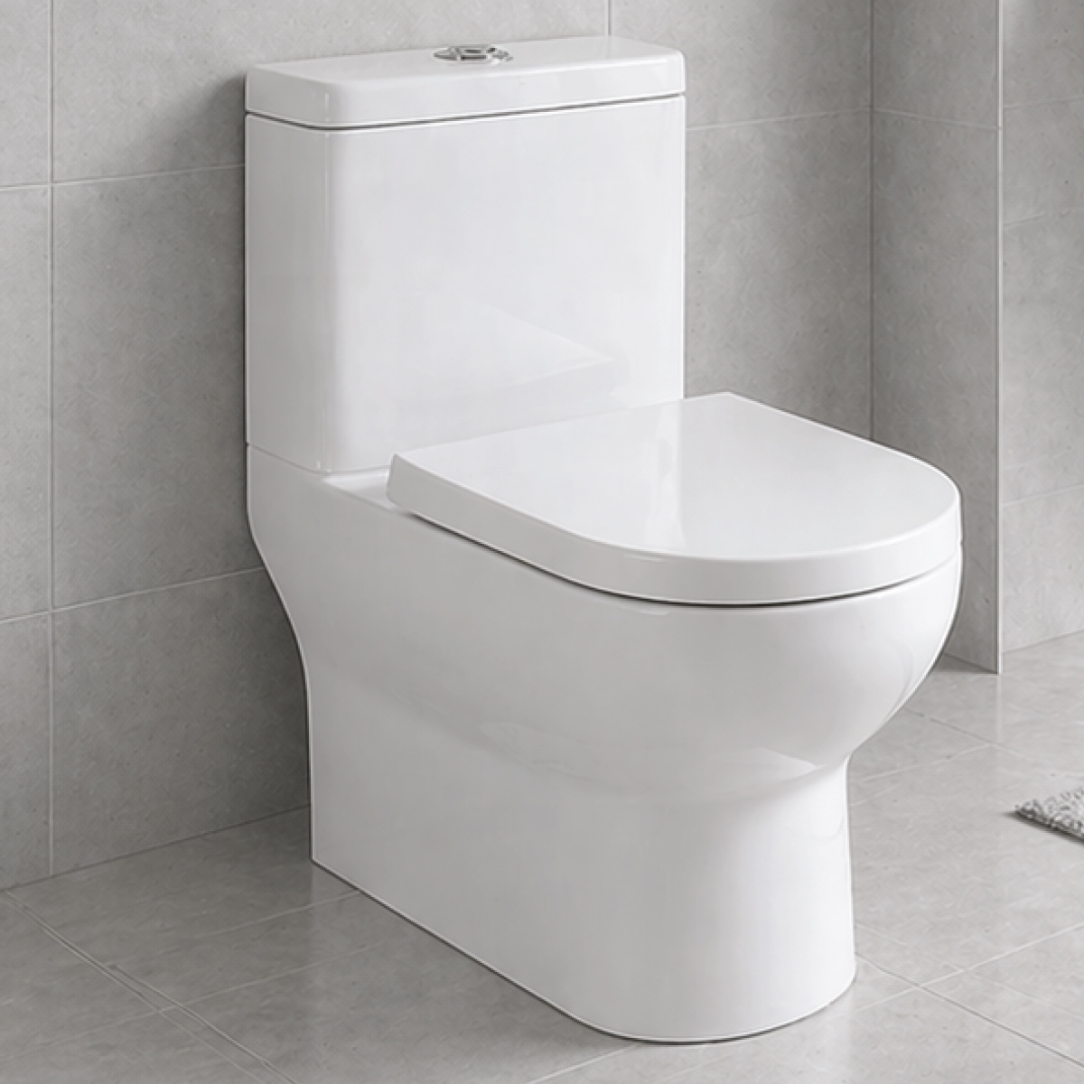 One Piece Water Closet