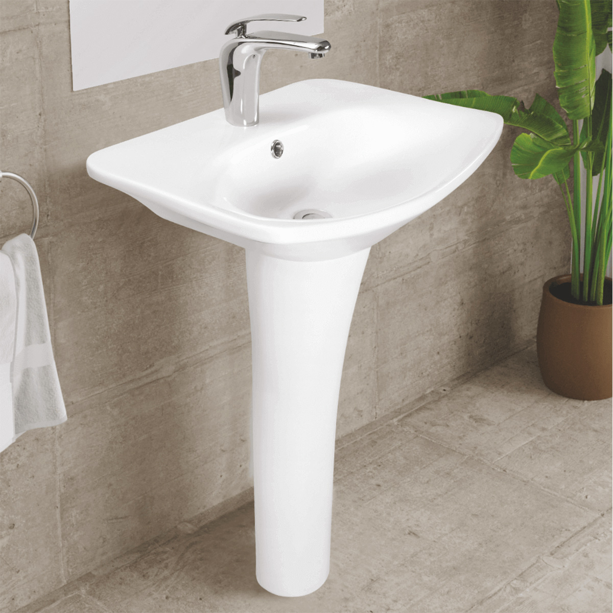 Elegance Full Pedestal Basin