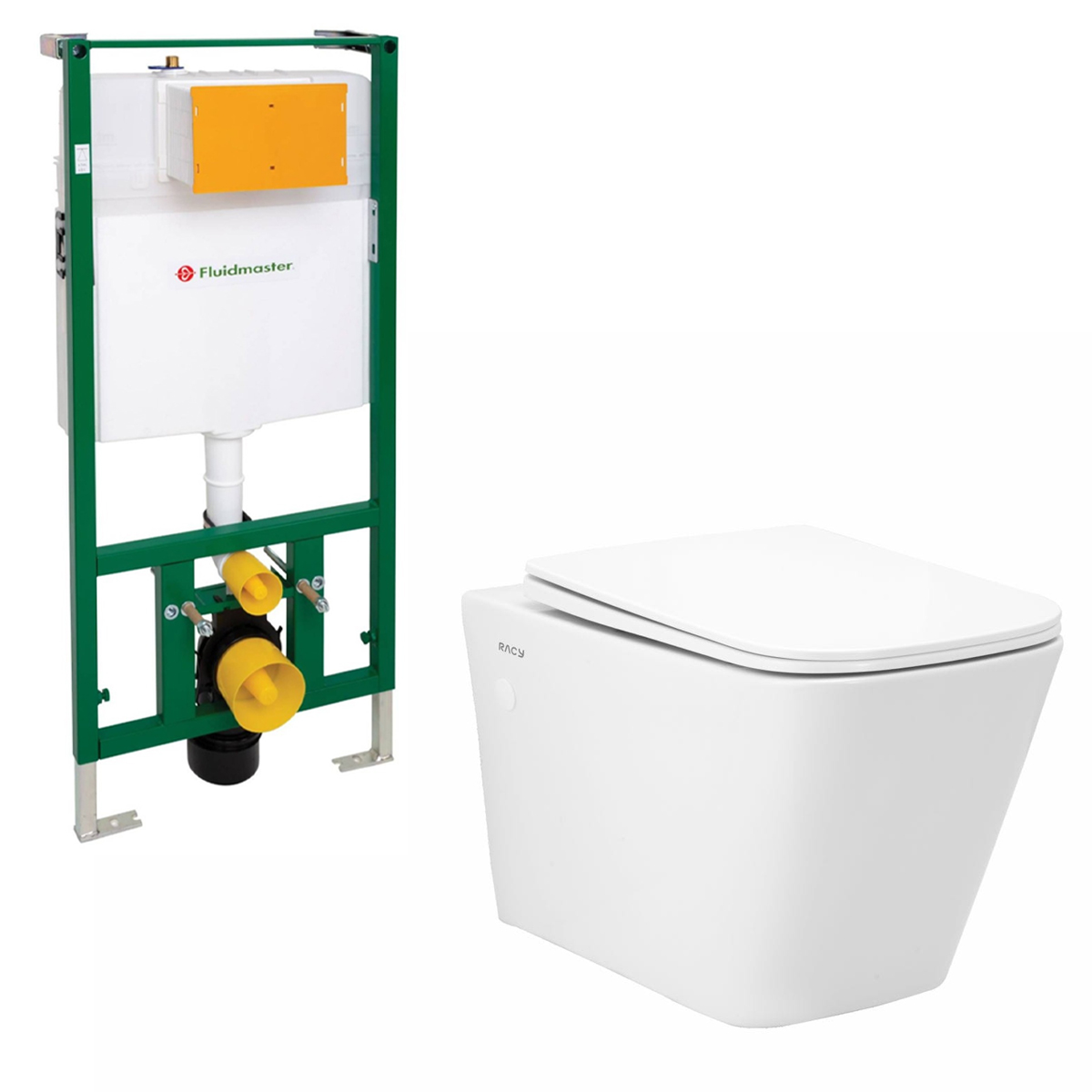 Wall-Hung Toilet System 2 Pieces