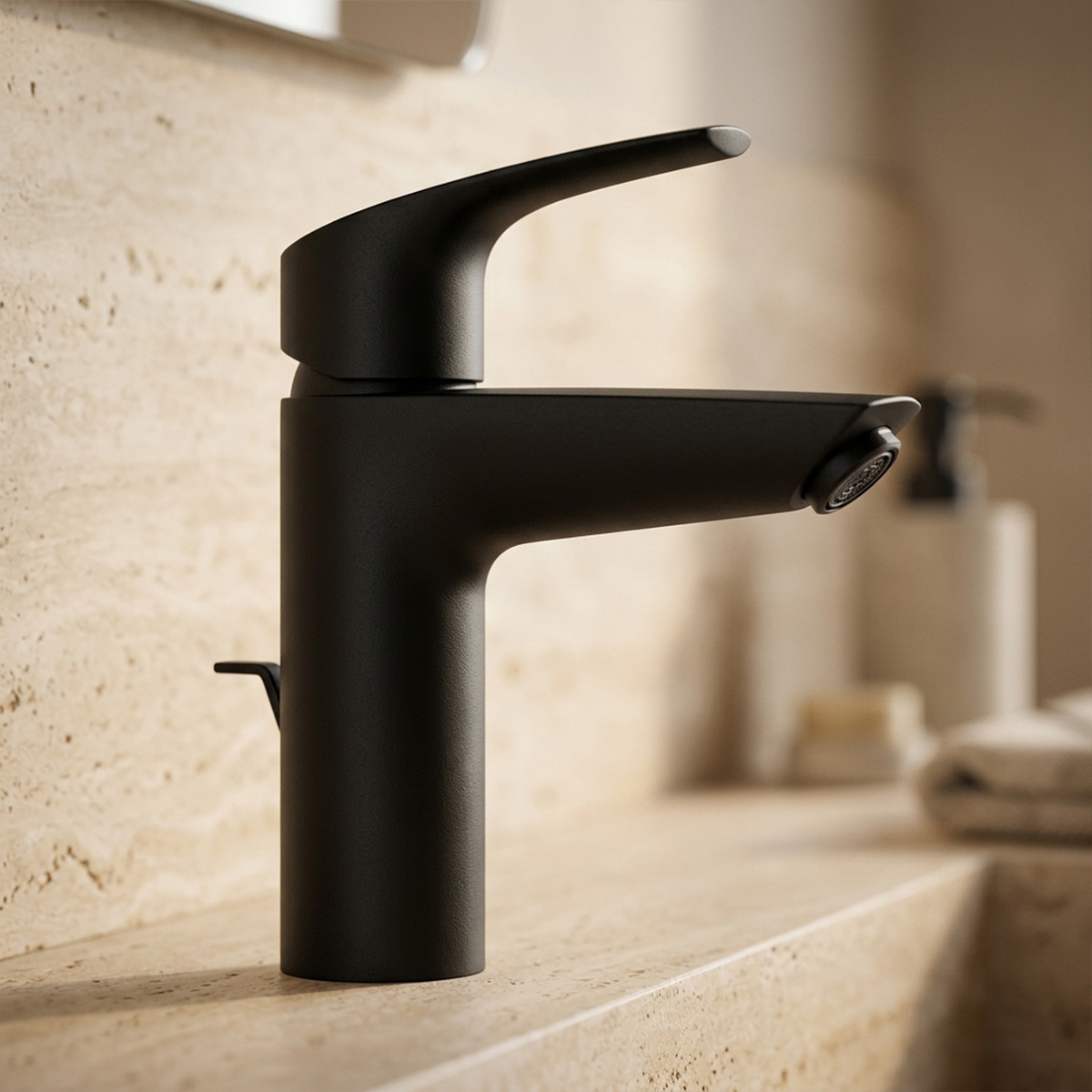 Grohe Eurosmart Basin Mixer Black