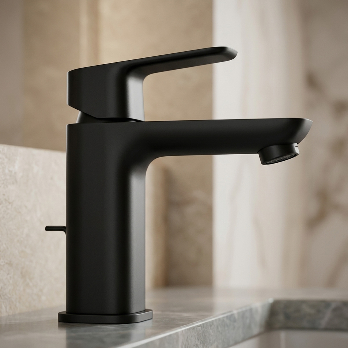 Grohe Cubeo Basin Mixer Small Black