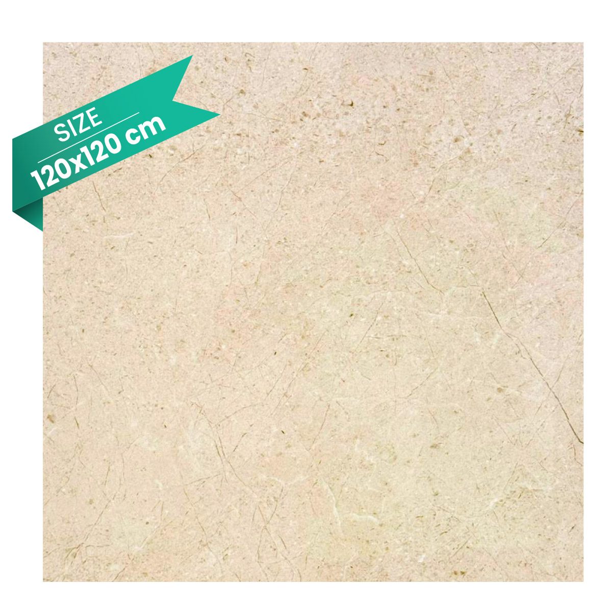 Porcelain Floor Tiles 120x120cm (2 Pieces  & 2.88 Sq. Mt Per Box - Sold By Box)
