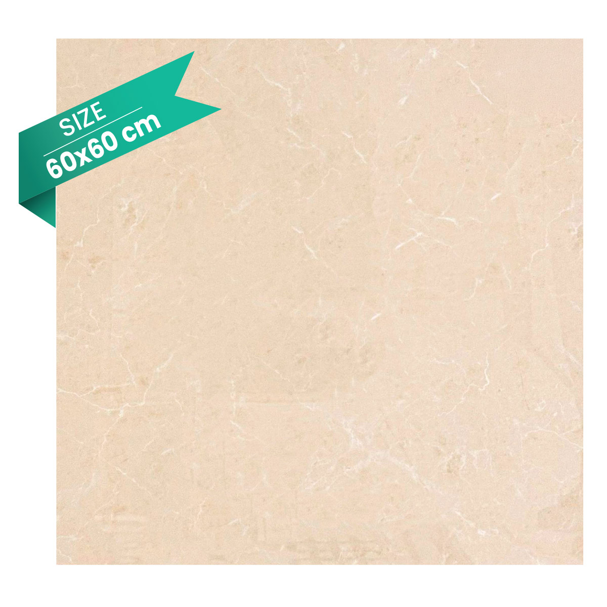 Porcelain Floor Tiles 60x60cm (4 Pieces  & 1.44 Sq. Mt Per Box - Sold By Box)