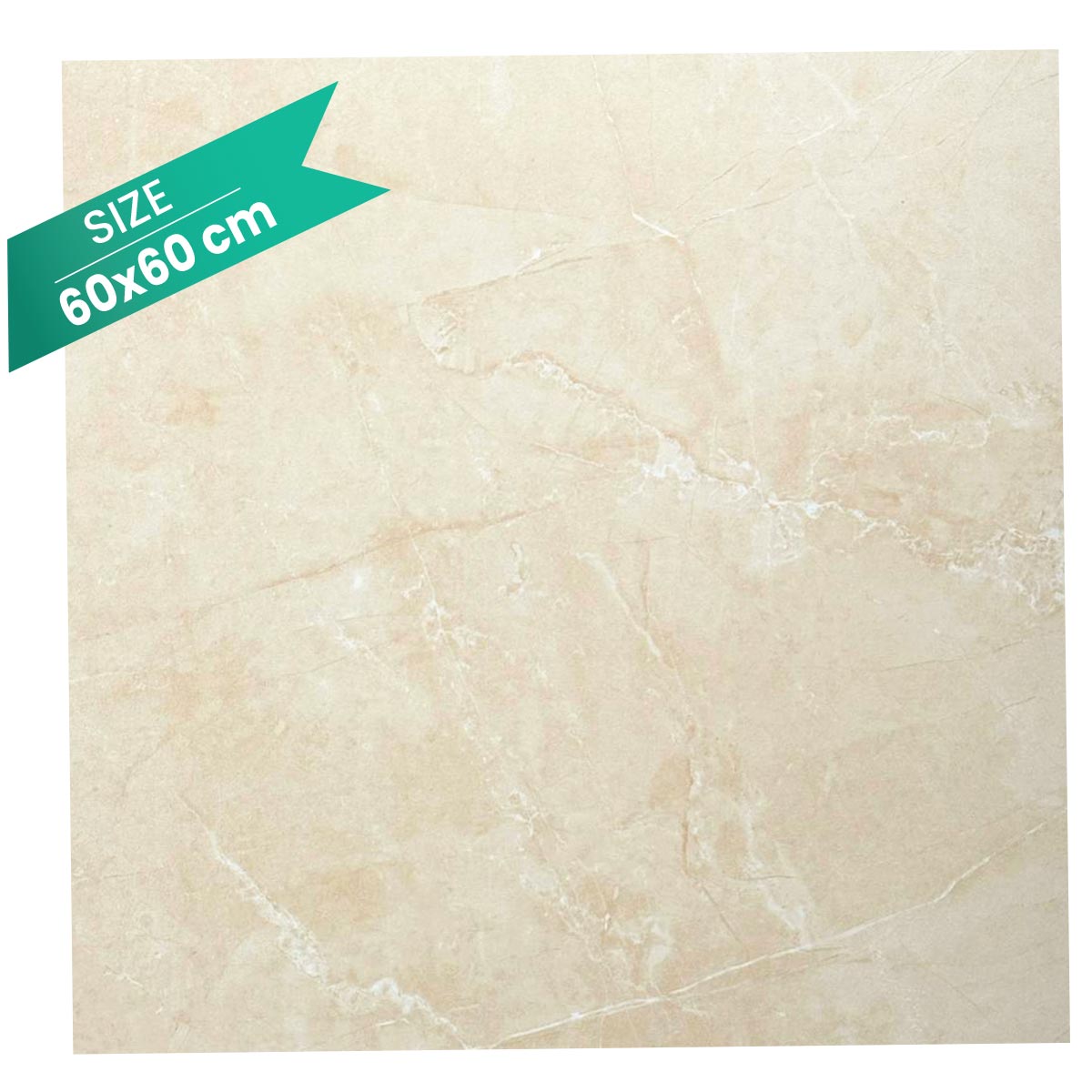 Porcelain Tile 60x60cm(4 Pieces with 1.44sqm Per Box -Sold By  Box)