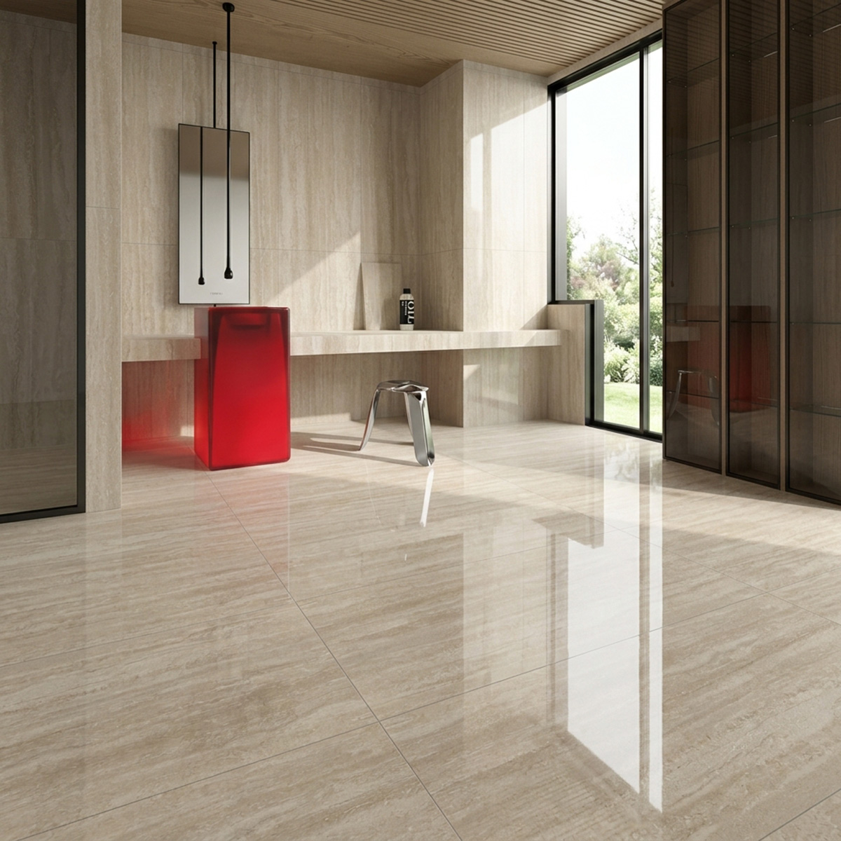 Porceline Tile 60X120cm (3 Pieces And 2.16 Sq.Meter Per Box)