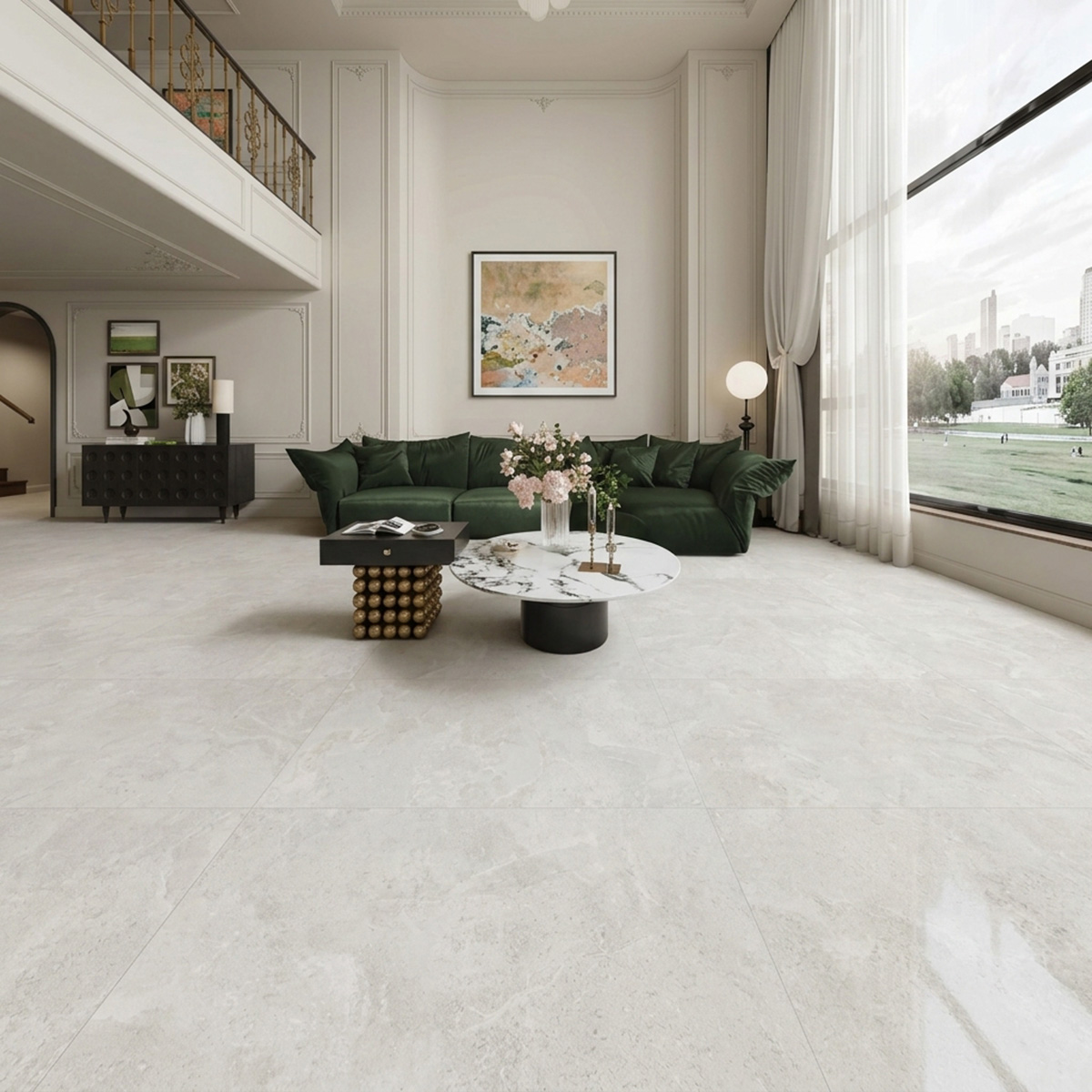 Porceline Tile 60X120cm (3 Pieces And 2.16 Sq.Meter Per Box)