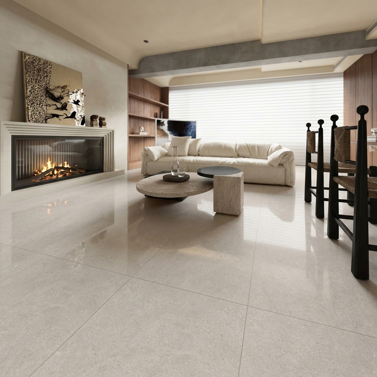 Floor Tile 60X60cm (5 Pieces And 1.8 Sq.Meter Per Box)