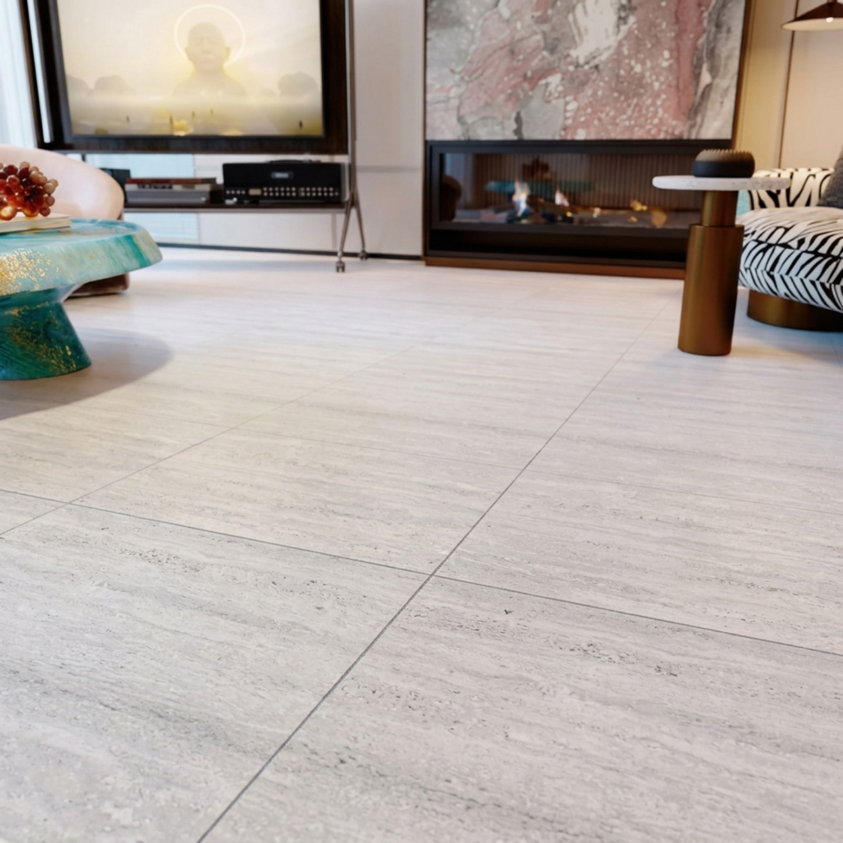 Floor Tile 60X60cm (5 Pieces And 1.8 Sq.Meter Per Box)