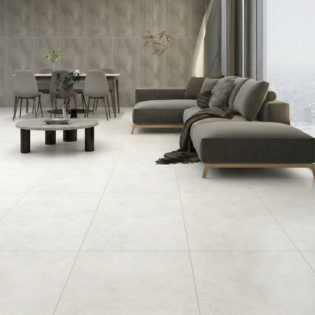 Indoor Porcelain Floor Tiles 60x120cm