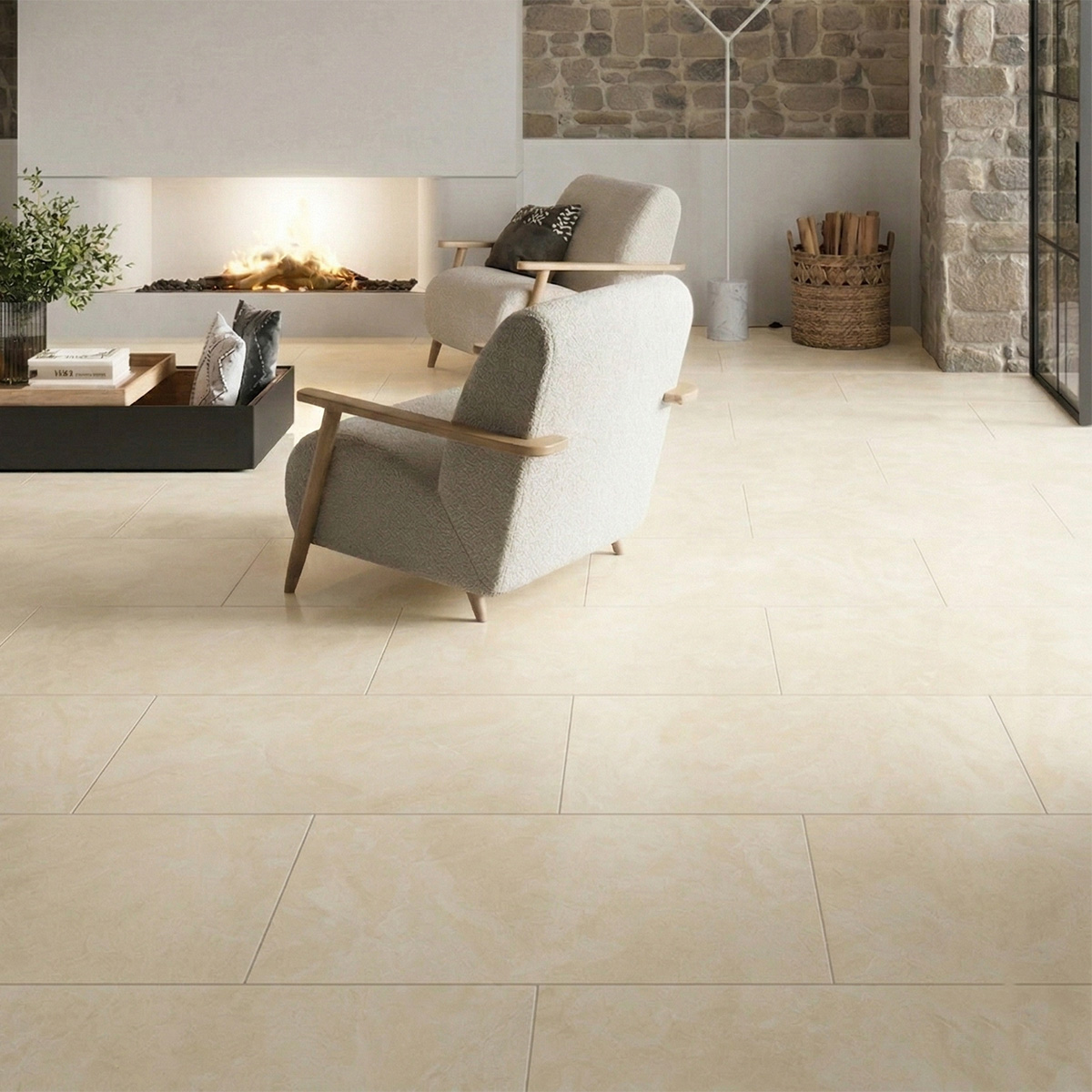 Indoor Porcelain Floor Tiles 60x120cm