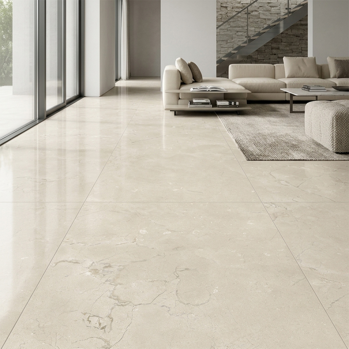 Indoor Floor Tiles 60x120cm (1.44 Sq. Meter Per Box, Sold By Box)